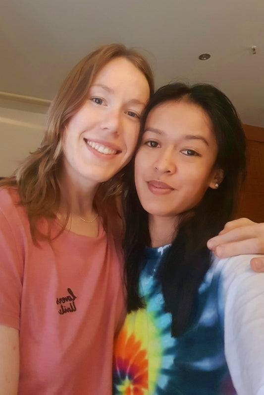 Sarah and China together again