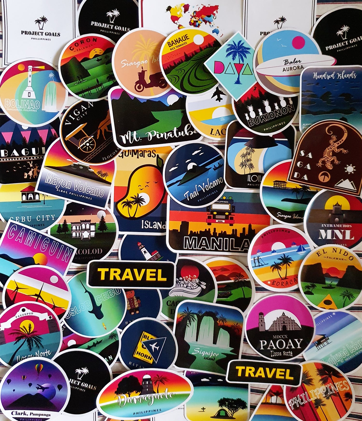 Travel Sticker collection